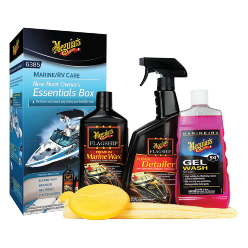 Meguiar's New Boat Owner's Essentials Box M6385