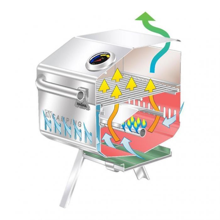 Magma Mesquite Gas BBQ Grill - C10-601T