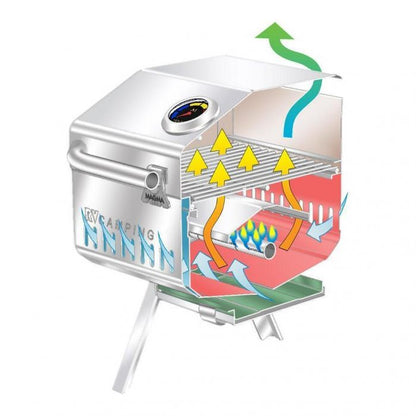 Magma Mesquite Gas BBQ Grill - C10-601T