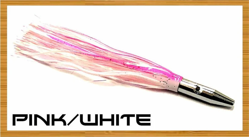 Tormentor Mini Tuna Dart Rigged - Pink and White