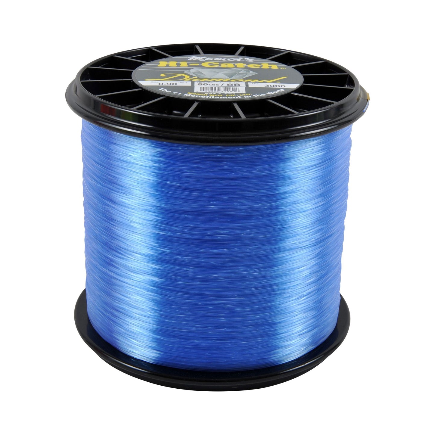 Momoi Hi-Catch Diamond Monofilament Line - 3000 yd. Spool - 20 lb. Test - Brilliant Blue