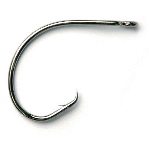 Mustad 39951NP-BN Super Fine Wire Circle - Straight Shank 10/0 Hook