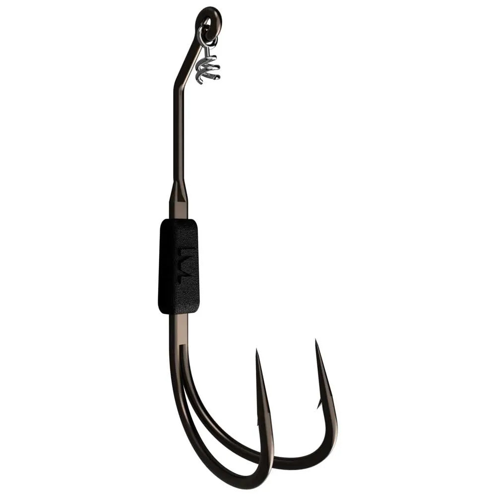 Mustad AlphaPoint Frog Trailer Double Hooks