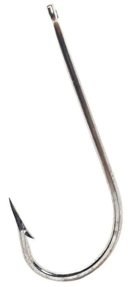 Mustad Bulk 3412 O'Shaughnessy Needle Eye Single Hook Cedar Plug