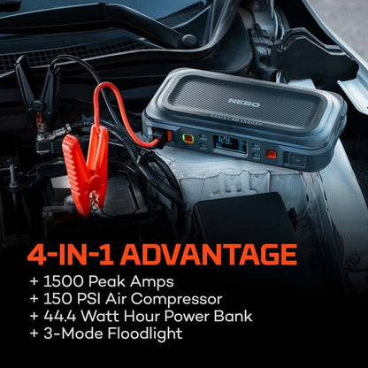 NEBO Assist Air 1500XP Jump Starter and Air Compressor.