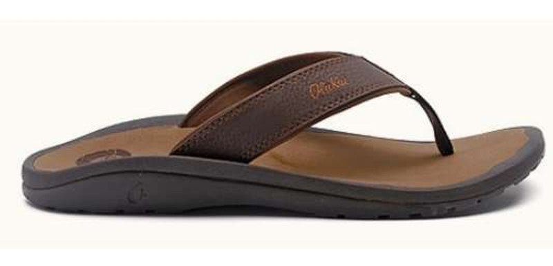 OLUKAI 10110-4827 OHANA MEN'S SANDAL - DARK JAVA/RAY