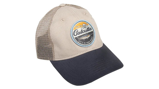 Calcutta Khaki Front Khaki Mesh Calcutta Patch Hat