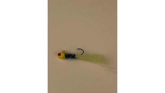 Slater's Jigs Light-nin Flash Jig #2 Sickle Hk-1/8 oz Chartreuse