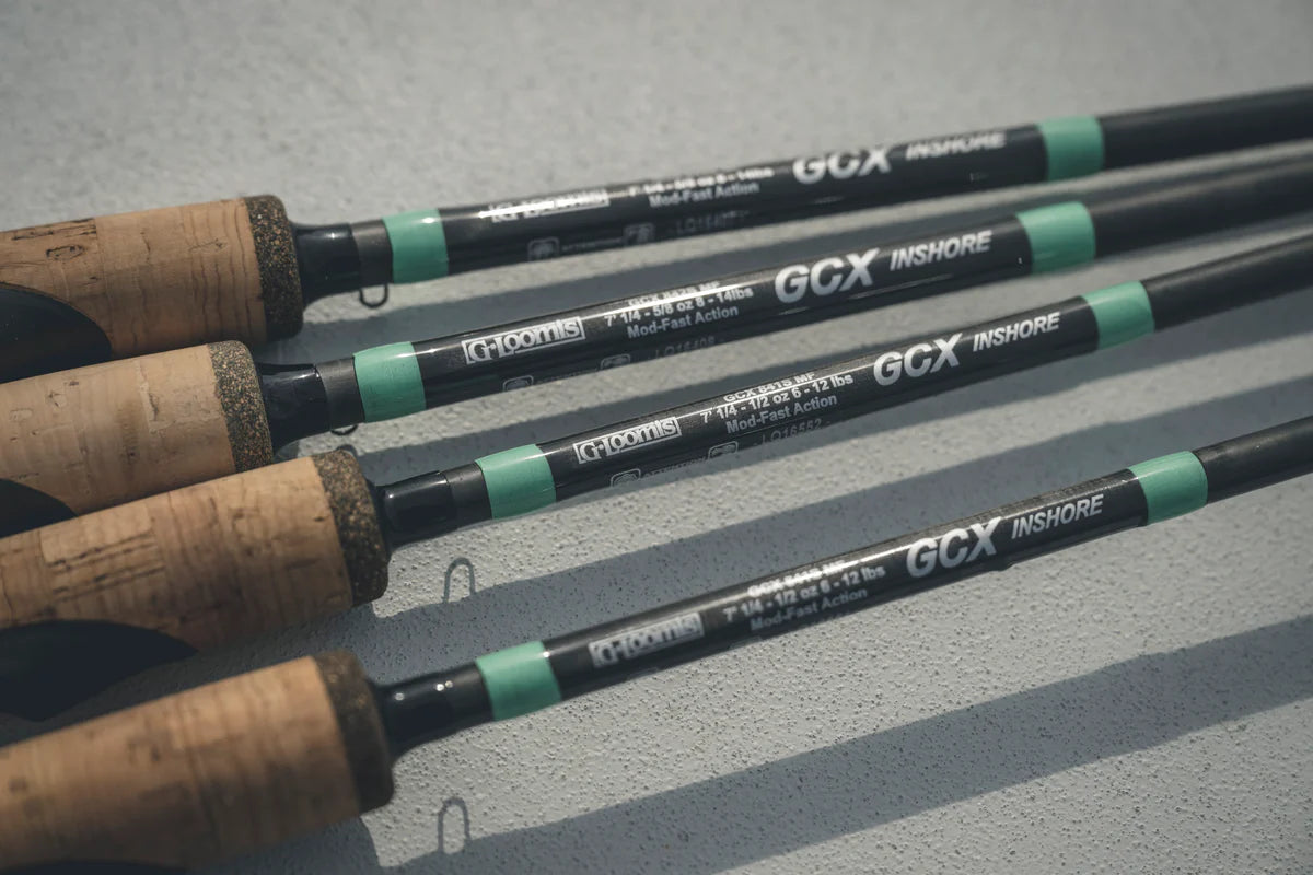 G Loomis GCX 902S XF GCX Inshore Spinning Rod 7'6" 8-14lb