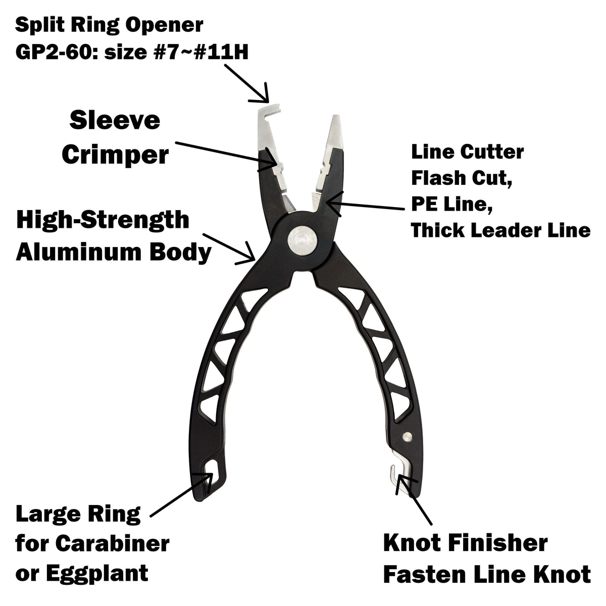 Owner GP2 Big Game Split Ring Pliers