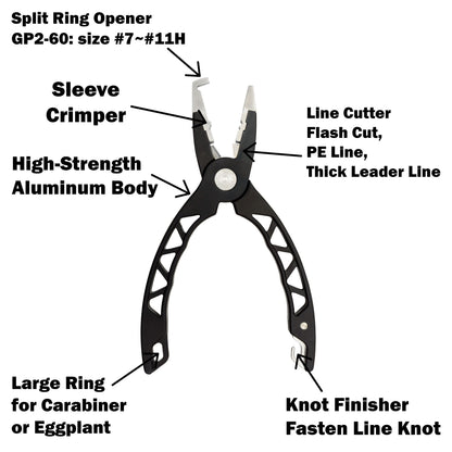 Owner GP2 Big Game Split Ring Pliers