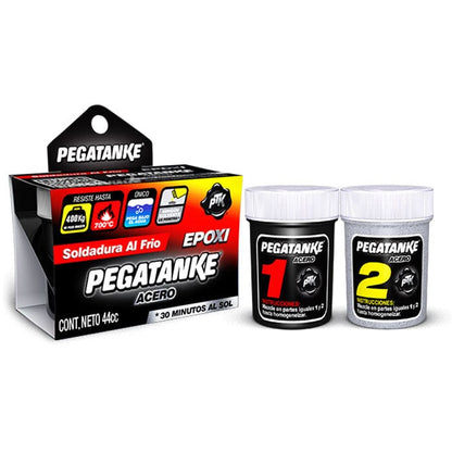 Pegatanke Cold Welding Epoxy Steel - Black-Box.