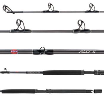 PENN Ally II ALLYBWII1530C70LB Live Bait Conventional Rod 7' 15-30lb ...