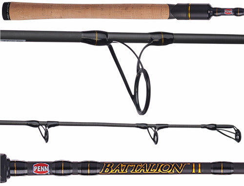 Penn BATINII612S76 Battalion II Inshore Spinning Rod 7'6" 6-12lb