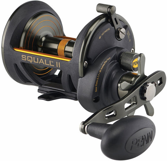 Penn Squall II Star Drag Reel Left Hand. (SQLII40SDLH)