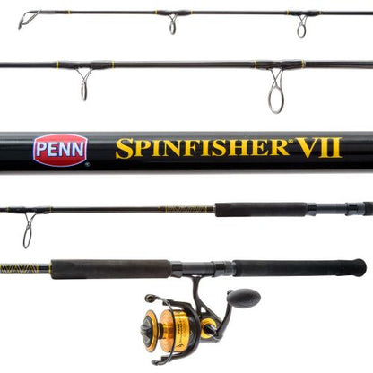 Penn SSVII8500701H Spinfisher VII Spinning Combo 20-65lb