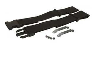 TACO Marine L10-1004 Heavy Duty Nylon Cooler Straps, Black