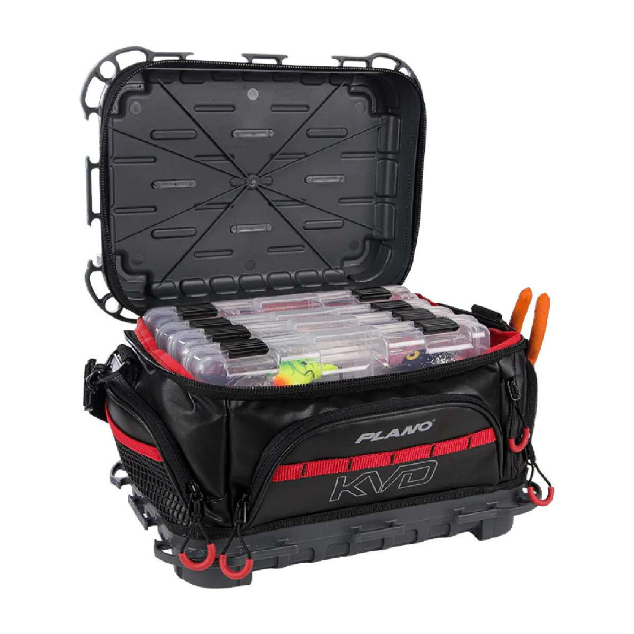 Plano KVD Signature Series 3600 Size Tackle Bag Black, Grey, Red – Tuppens