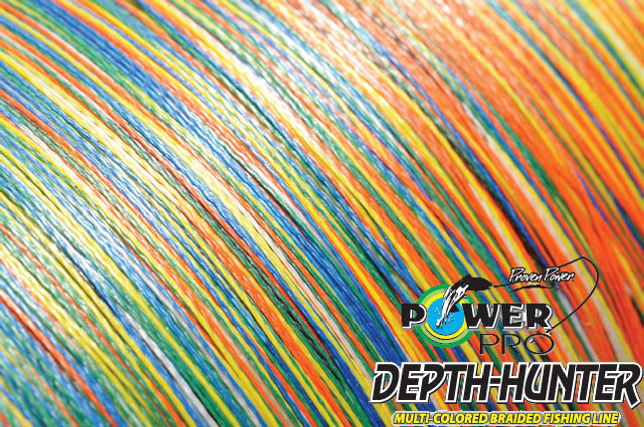 PowerPro Depth Hunter Metered Braided Fishing Line 1,500 Yards. – Tuppens