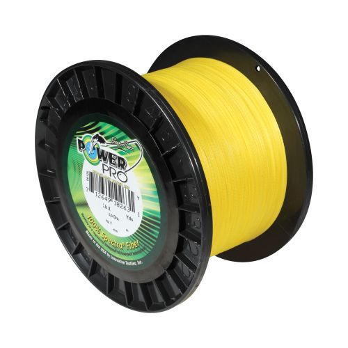 PowerPro Spectra Braided Fishing Line - 3000 yd. Spool - 250 lb. - Yellow