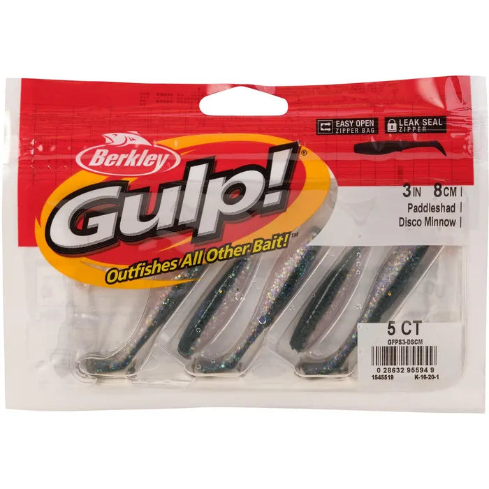 Berkley GFPS3-DSCM Gulp! PaddleShad Disco 3"