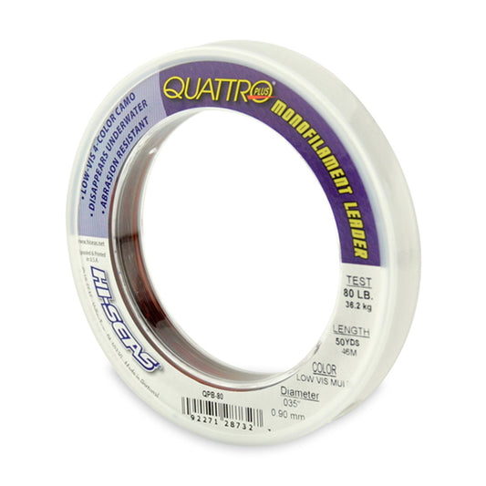 Quattro Monofilament Leader 80