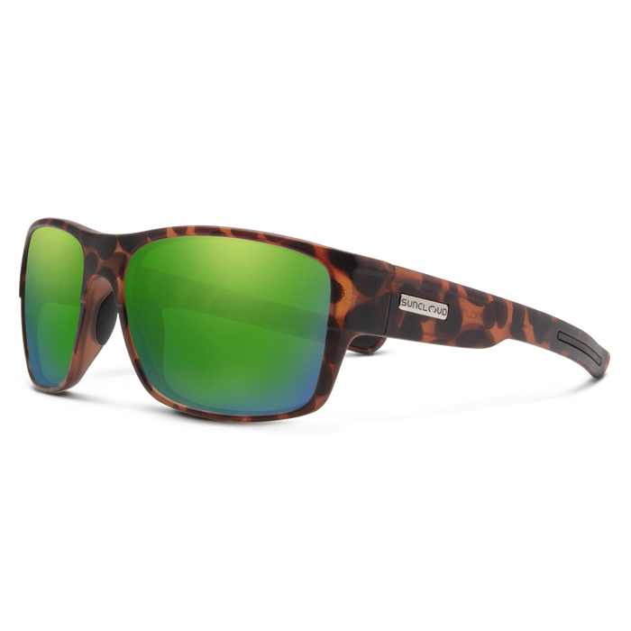 Suncloud Matte Tortoise/Polar Green Mirror