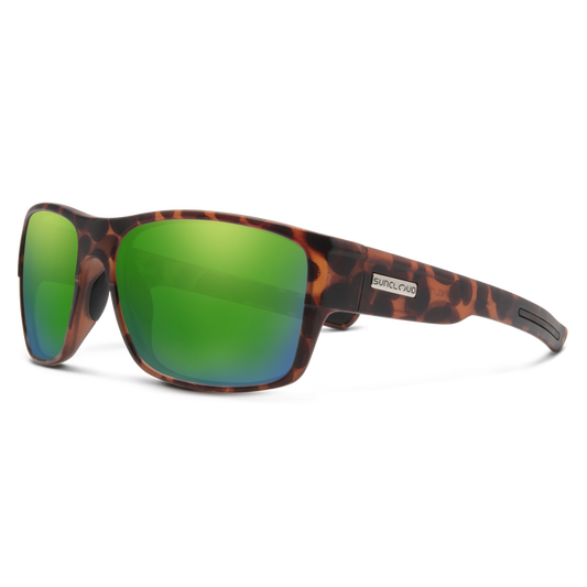 Suncloud Matte Tortoise/Polar Green Mirror