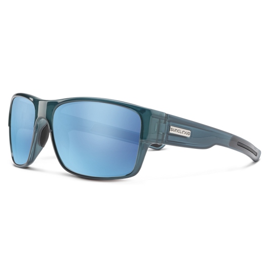 Suncloud Range - Crystal Marine/ Polarized Aqua Mirror Lens