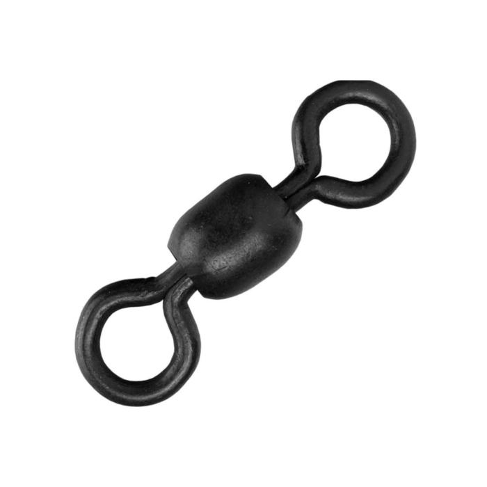 Rosco Barrel Swivels - Black Finish - Size 12 - 14 Pack