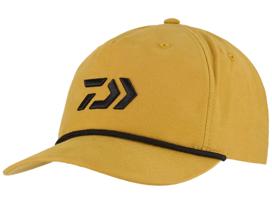 Daiwa D-Vec Black Rope Biscut Tan Hat With Black Logo
