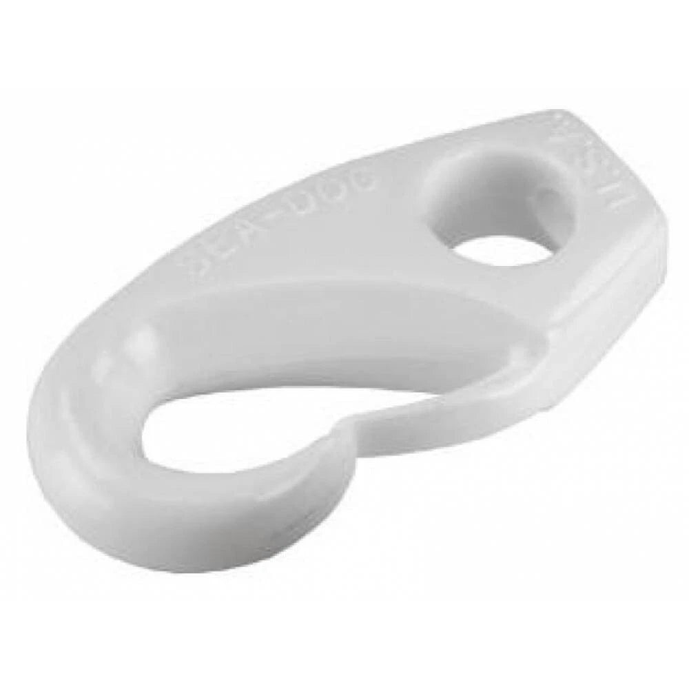 Shock Cord Clip 5/16" Nylon White Pair, Sea-dog 652080-1