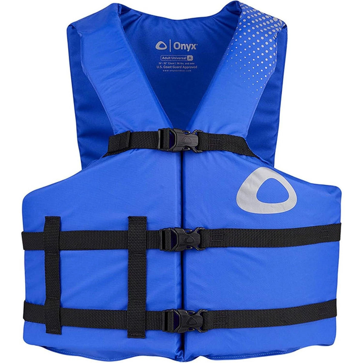 Onyx Comfort General Purpose Life Vest, Adult Universal, Blue