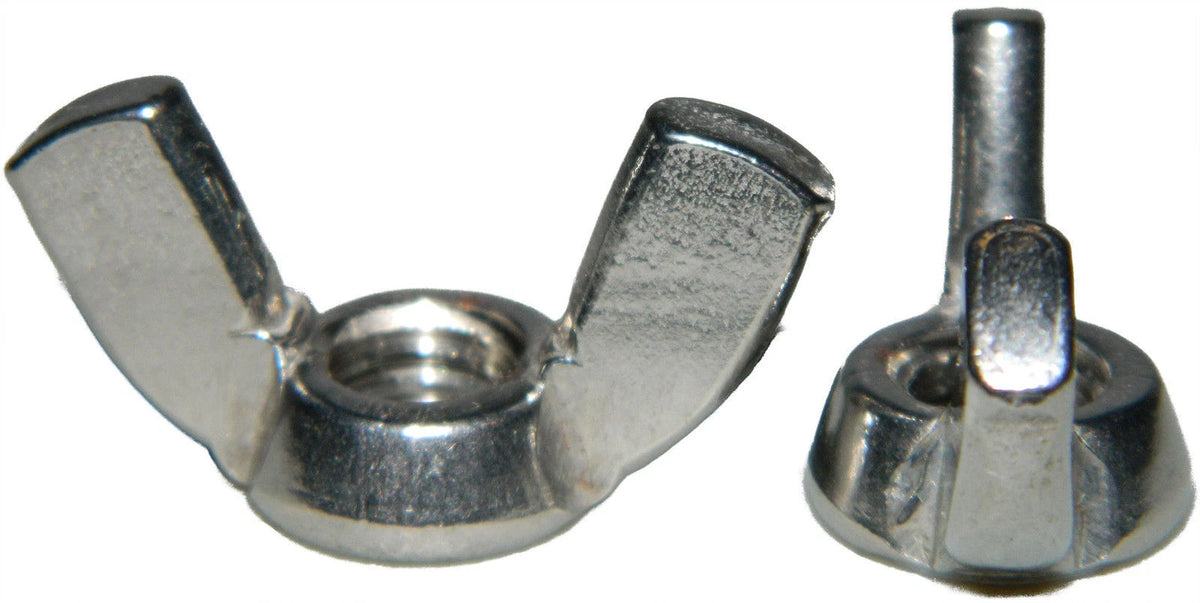 SeaChoice 1/4"-20 Wing Nuts 18-8 Stainless Steel Each