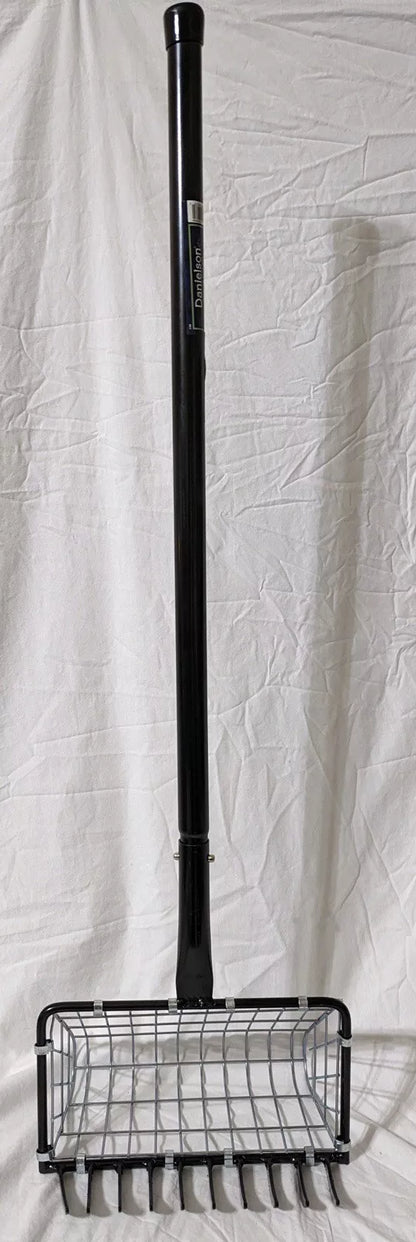 Danielson 5' Clam Rake w/ Basket and Spring-Loaded Snaps - 008142.