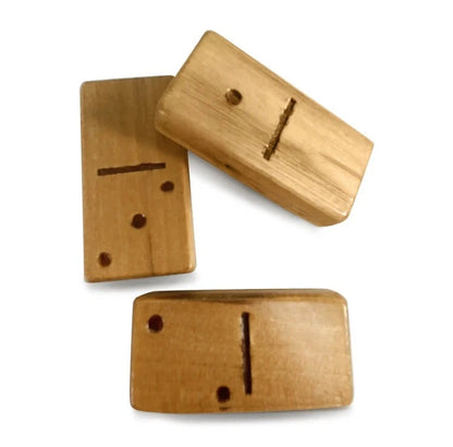 River's Edge Canoe With Bears Domino Set 800