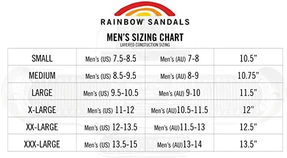 Rainbow Sandals Men's Rainbow Classic Black Strap 301ARP