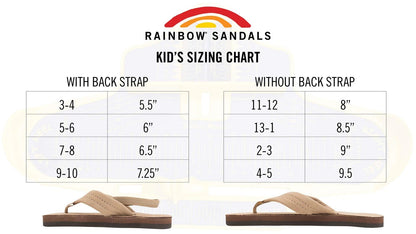 Rainbow Sandal's Grombow's Kids Soft Grey Flip Flops w/ Narrow Aqua Neoprene Strap