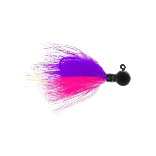 Danielson JGSH14HPPUR Blackhawk Steelhead Jig 1/4oz Hot Pink/Purple/Black
