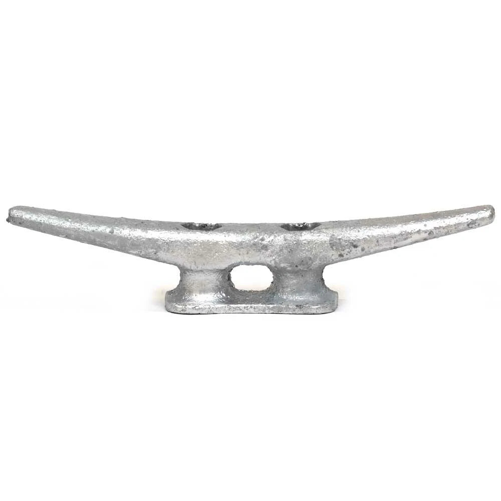 Shoreline Boat Cleat SL52141 | 6 Inch Galvanized Cast Iron
