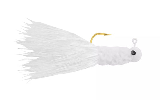 South Bend Crappie Jig 1/8oz White 3 Pack