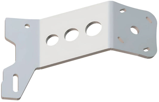 Power-Pole Single Motor-Mounted Adapter Plate Kit [M-2-3 Starboard (White)]