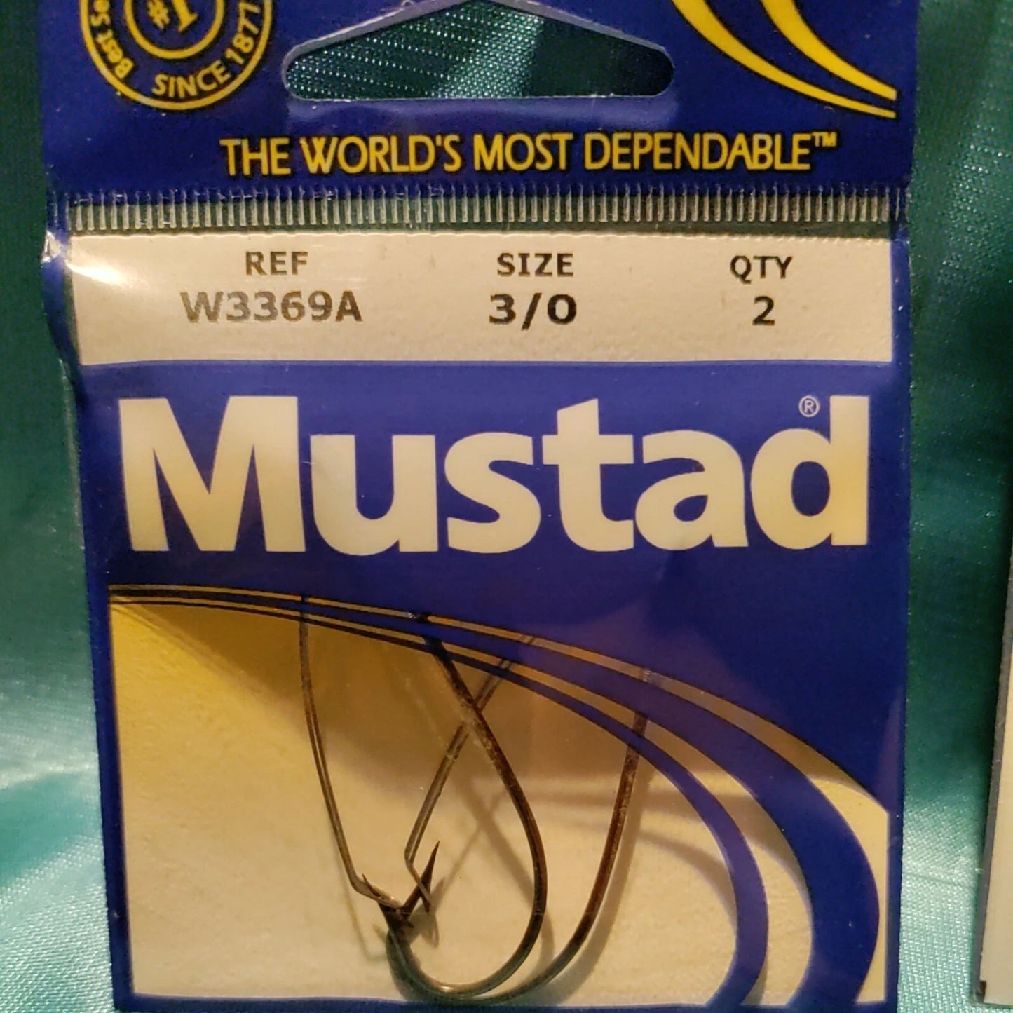 Mustad Weedless 3/0 3pack