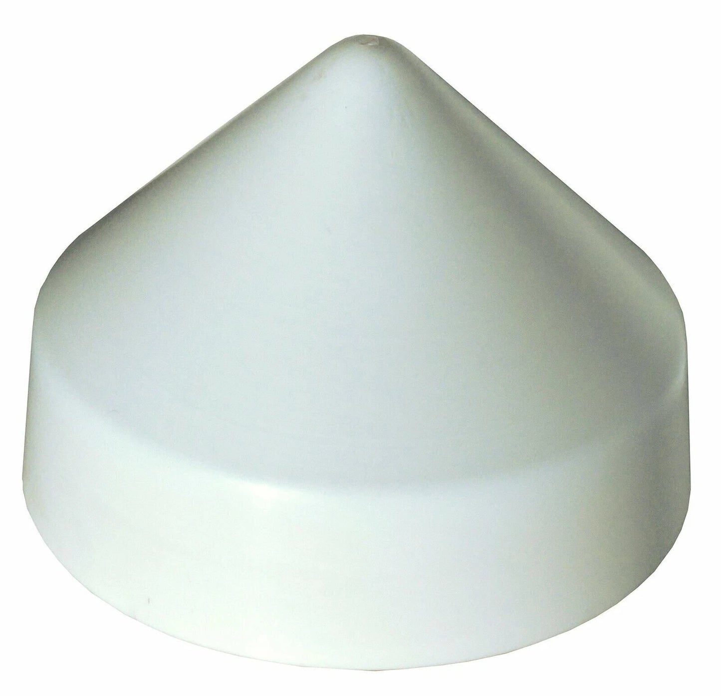 Dock Edge + PVC Cone Head Piling Cap, Off White, 7-Inch