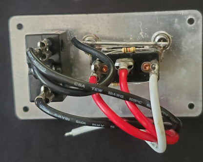 Shoreline Marine SL52268 Bilge Pump Switch 3-Way Panel with Light.