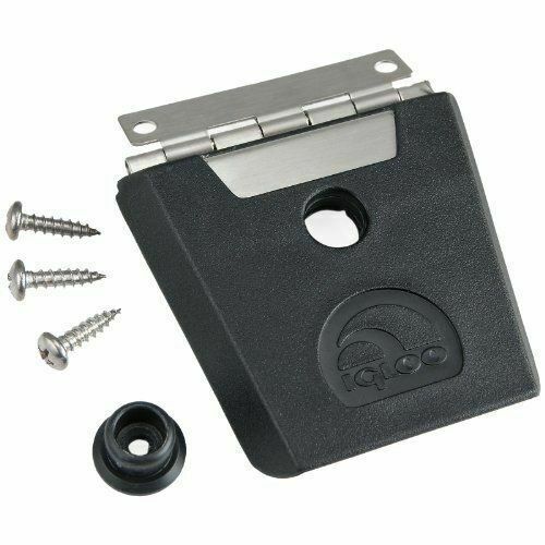 Igloo 24029 Hybrid Stainless Steel & Plastic Replacement Latch, Black/Silver