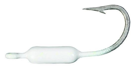 Calcutta BR100-01 WH Crusher Jighead 1/32 oz Size 4 J-Hook