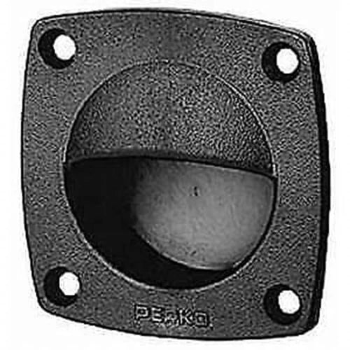 Perko Pull Flush Black Plastic #1016DP0BLK