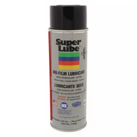 Super Lube 11006 Dry-Film Lubricant Spray 5.25 Ounce