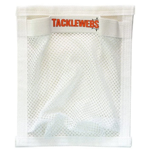 TackleWebs TW1216WHTV 12 Wide X 16 High Hook & Loop White Bungee Storage Pockets